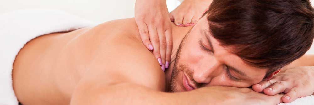European Massage Clinic male skin shoulder hands masseuse